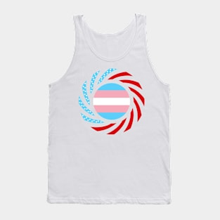 Rainbow Murican Patriot Flag Series (Blue, Pink & White) Tank Top